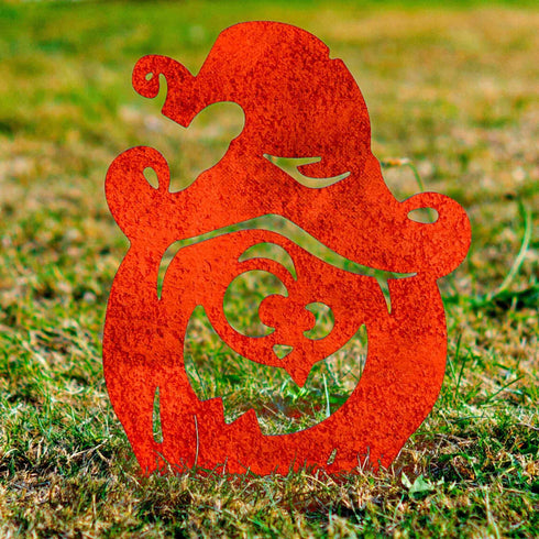 Scary Carved Pumpkins Halloween Outdoor Party Decoration Garden Ornament